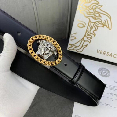 High Quality Luxury Versace Belt Women Medusa product detail