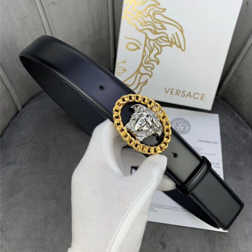 High Quality Luxury Versace Belt Women Medusa product detail