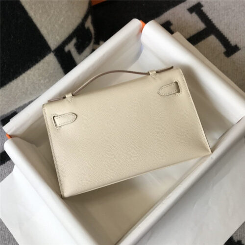 High Quality Luxury Hermes Pochette Kelly alternate view