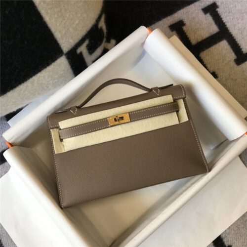 High Quality Luxury Hermes Pochette Kelly – Style 32977