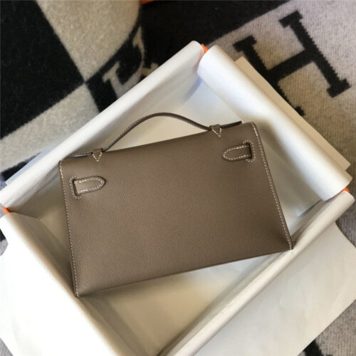 High Quality Luxury Hermes Pochette Kelly – Style 32977 alternate view