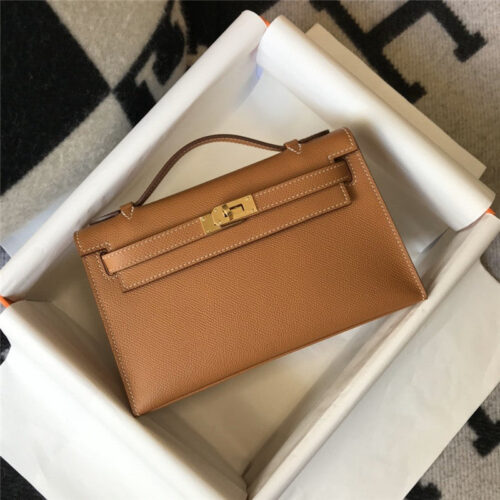 High Quality Luxury Hermes Pochette Kelly – Style 32973