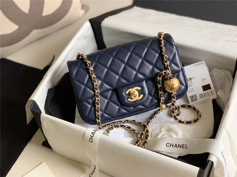 High Quality Luxury Chanel Bead Chain Bag – Style 46981