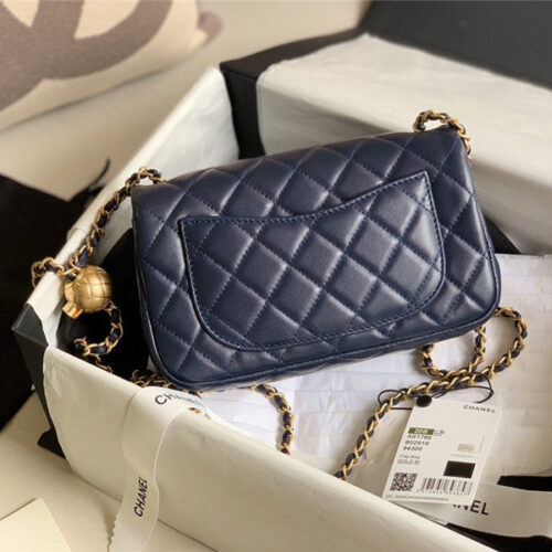 High Quality Luxury Chanel Bead Chain Bag – Style 46981 alternate view