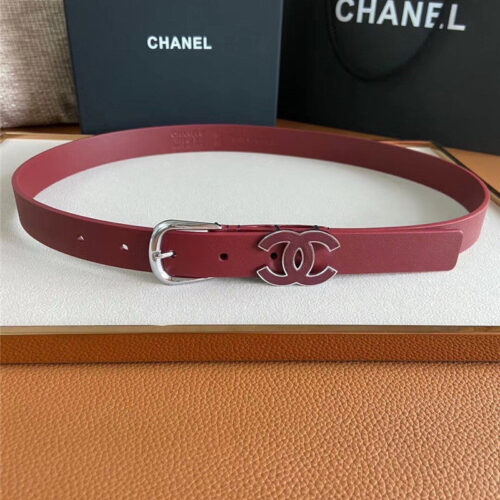 High Quality Luxury Chanel Belt Women 2.5Cm