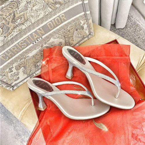 High Quality Luxury Rene Caovilla Heel Sandals