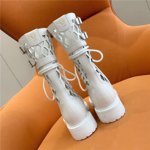 High Quality Luxury Dior D-Trap Ankle Boot Shoes product detail