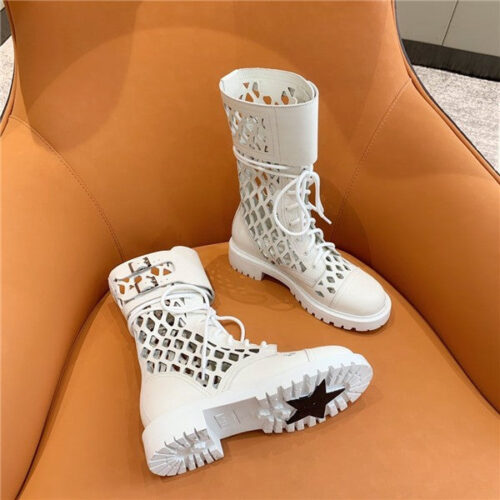 High Quality Luxury Dior D-Trap Ankle Boot Shoes product detail