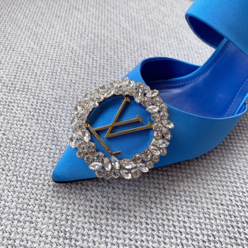 High Quality Luxury LV Madeleine Sandals Blue product detail
