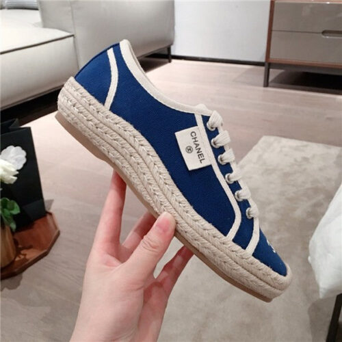 High Quality Luxury Chanel Canvas Shoes Shoes – Style 41318 product detail
