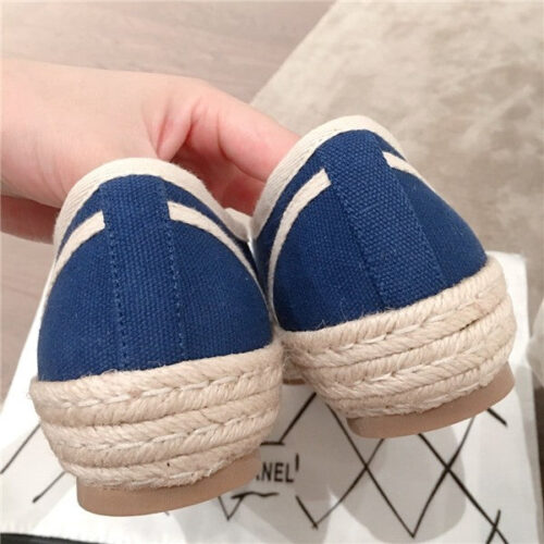 High Quality Luxury Chanel Canvas Shoes Shoes – Style 41318 product detail