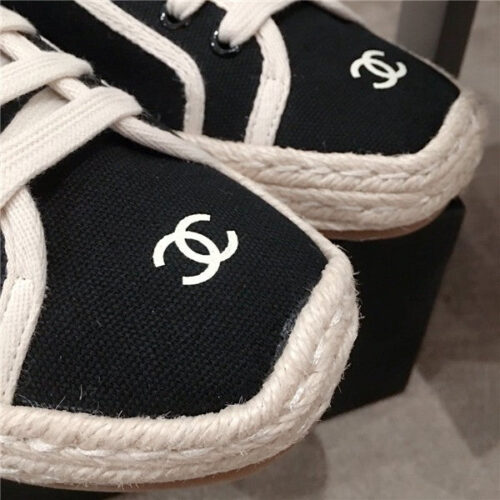 High Quality Luxury Chanel Canvas Shoes Shoes – Style 74086 product detail