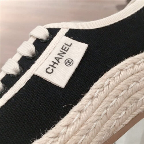 High Quality Luxury Chanel Canvas Shoes Shoes – Style 74086 product detail