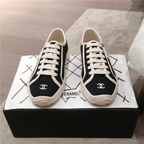 High Quality Luxury Chanel Canvas Shoes Shoes – Style 74086 product detail