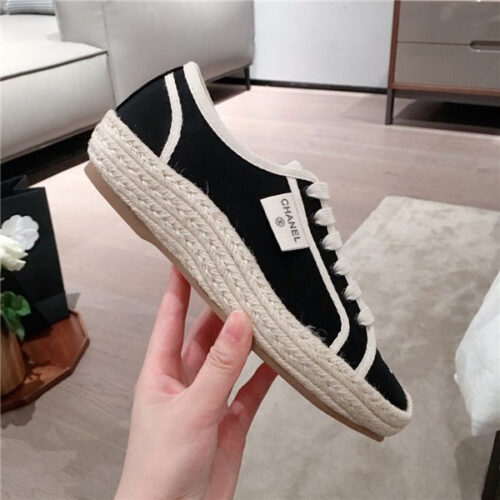 High Quality Luxury Chanel Canvas Shoes Shoes – Style 74086 product detail