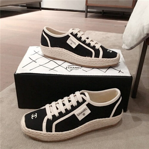 High Quality Luxury Chanel Canvas Shoes Shoes – Style 74086 alternate view