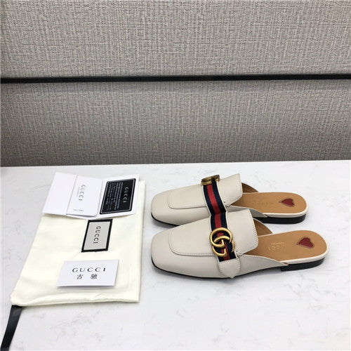 High Quality Luxury Gucci GG Flat Mules