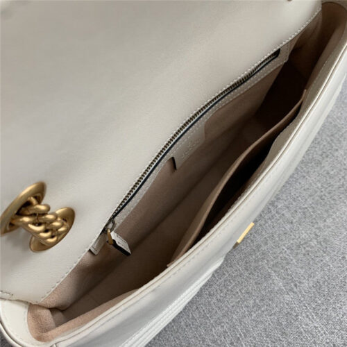 High Quality Luxury GG Marmont Large Shoulder Bag White product detail
