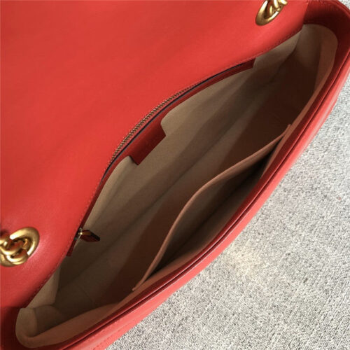 High Quality Luxury GG Marmont Large Shoulder Bag Red product detail
