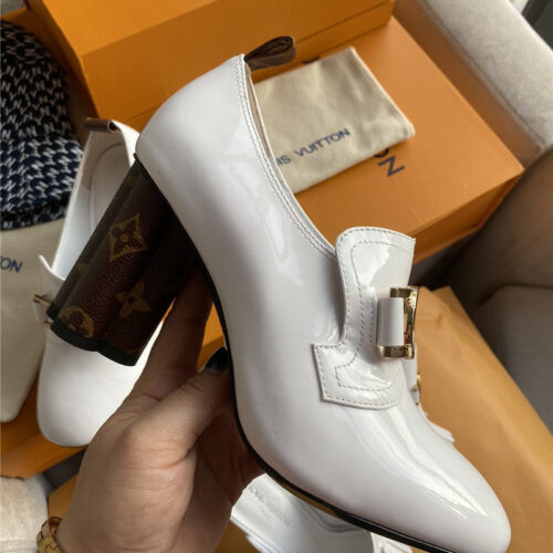 High Quality Luxury LV Ankle Boots Shoes White product detail