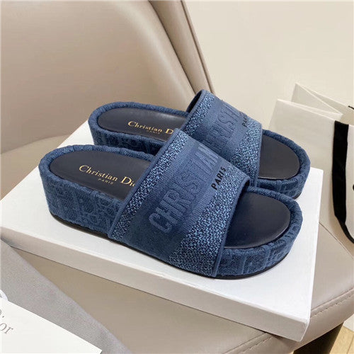 High Quality Luxury Dior Platform Slippers – Style 33766 alternate view