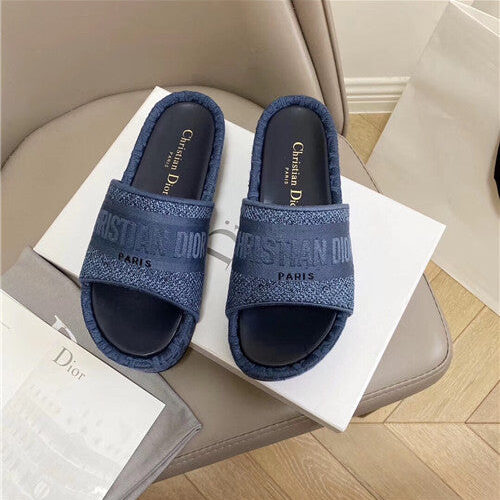 High Quality Luxury Dior Platform Slippers – Style 33766 product detail