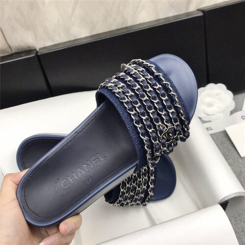 High Quality Luxury Chanel Beach Chain Slippers – Style 49446 product detail