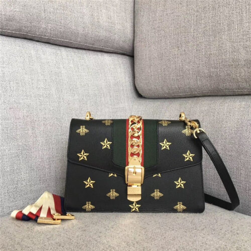 High Quality Luxury Gucci Sylvie Medium Top Handle Bag product detail