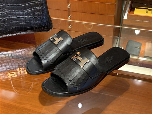 High Quality Luxury Hermes Auteuil Sandals