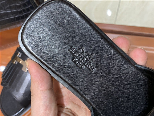 High Quality Luxury Hermes Auteuil Sandals product detail