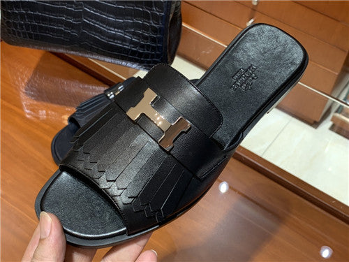 High Quality Luxury Hermes Auteuil Sandals product detail