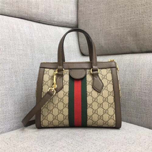 High Quality Luxury Ophidia Small GG Supreme Canvas Tote Bag product detail