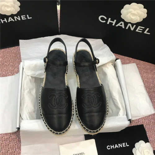 High Quality Luxury Chanel Classic Logo Sandals