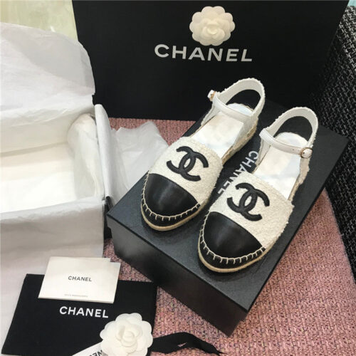 High Quality Luxury Chanel Classic Logo Sandals – Style 39174