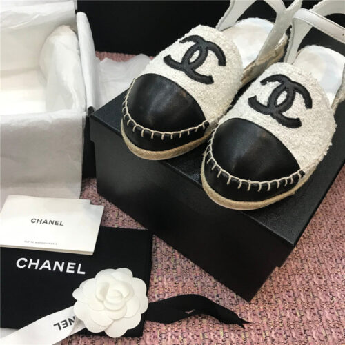 High Quality Luxury Chanel Classic Logo Sandals – Style 39174 product detail