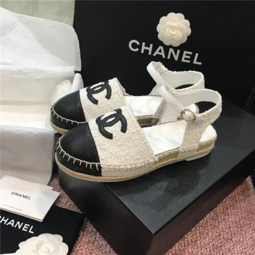 High Quality Luxury Chanel Classic Logo Sandals – Style 39174 alternate view