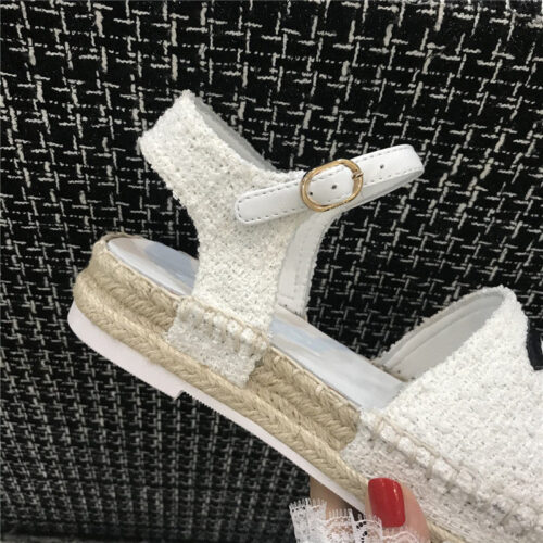 High Quality Luxury Chanel Classic Logo Sandals – Style 39174 product detail