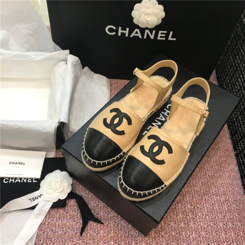 High Quality Luxury Chanel Classic Logo Sandals – Style 35782