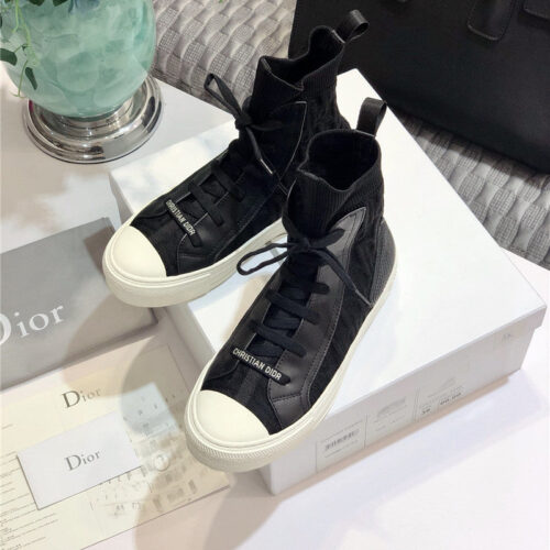 High Quality Luxury Dior High Top Sneakers Women alternate view