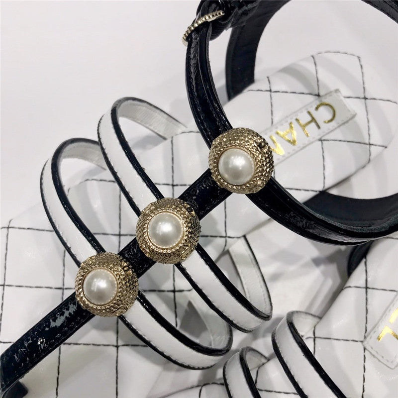 High Quality Luxury Chanel Pearl Sandals – Style 28934 product detail