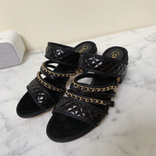 High Quality Luxury Chanel Diamond Sandals
