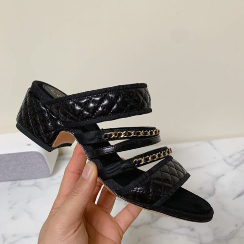 High Quality Luxury Chanel Diamond Sandals product detail