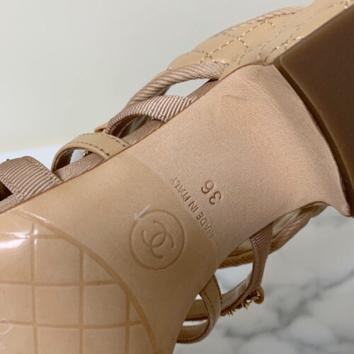 High Quality Luxury Chanel Diamond Sandals – Style 09606 product detail