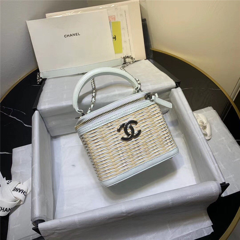 High Quality Luxury Chanel Rattan Bag
