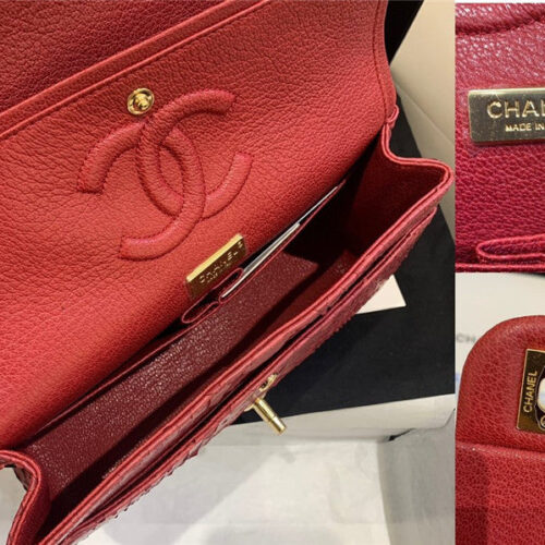 High Quality Luxury Python Skin Chanel Bag product detail