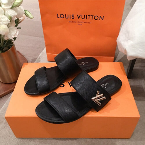 High Quality Luxury LV Slippers Sandals Women