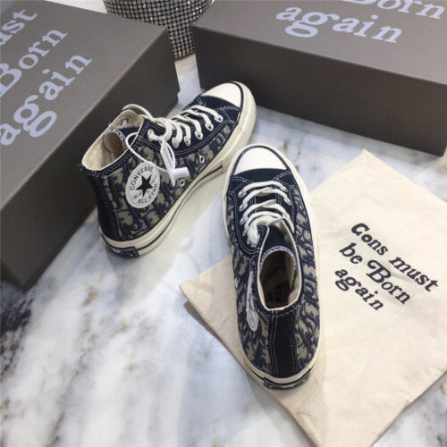 High Quality Luxury Dior Converse Sneaker High-Top product detail