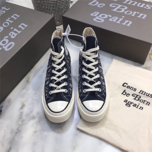 High Quality Luxury Dior Converse Sneaker High-Top