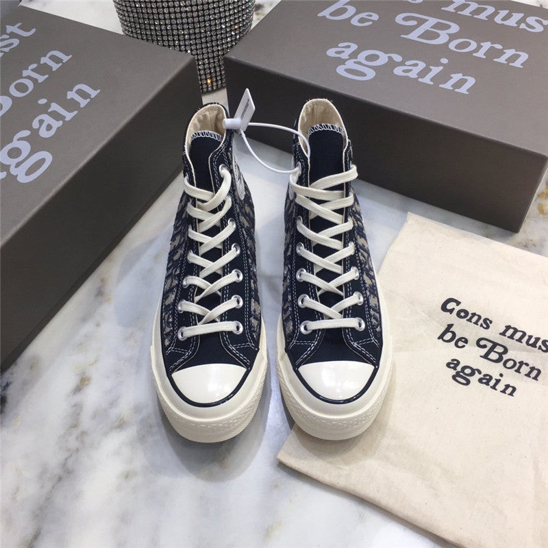 High Quality Luxury Dior Converse Sneaker High-Top