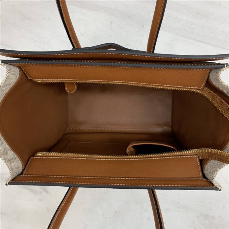 High Quality Luxury Celine Micro Luggage Color-Block Handbag – 35 Cm product detail